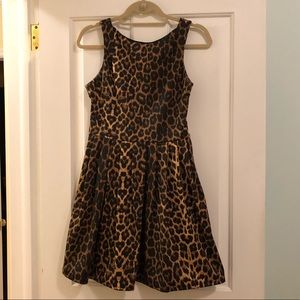 Oasis by Urban Outfitters Cheetah dress